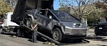 Tesla Cybertruck Prototype Spotted on the Road, Hopefully Giant Wiper Won't Be Strandard