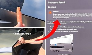 Tesla Cybertruck's Frunk Doesn't Have Anti-Pinch Sensors, It Will Eat Your Fingers