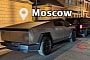 Tesla Cybertruck Spotted in Moscow, Russians Not Impressed
