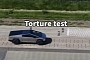 Tesla Cybertruck Undergoes Suspension Torture Test at Fremont Test Track