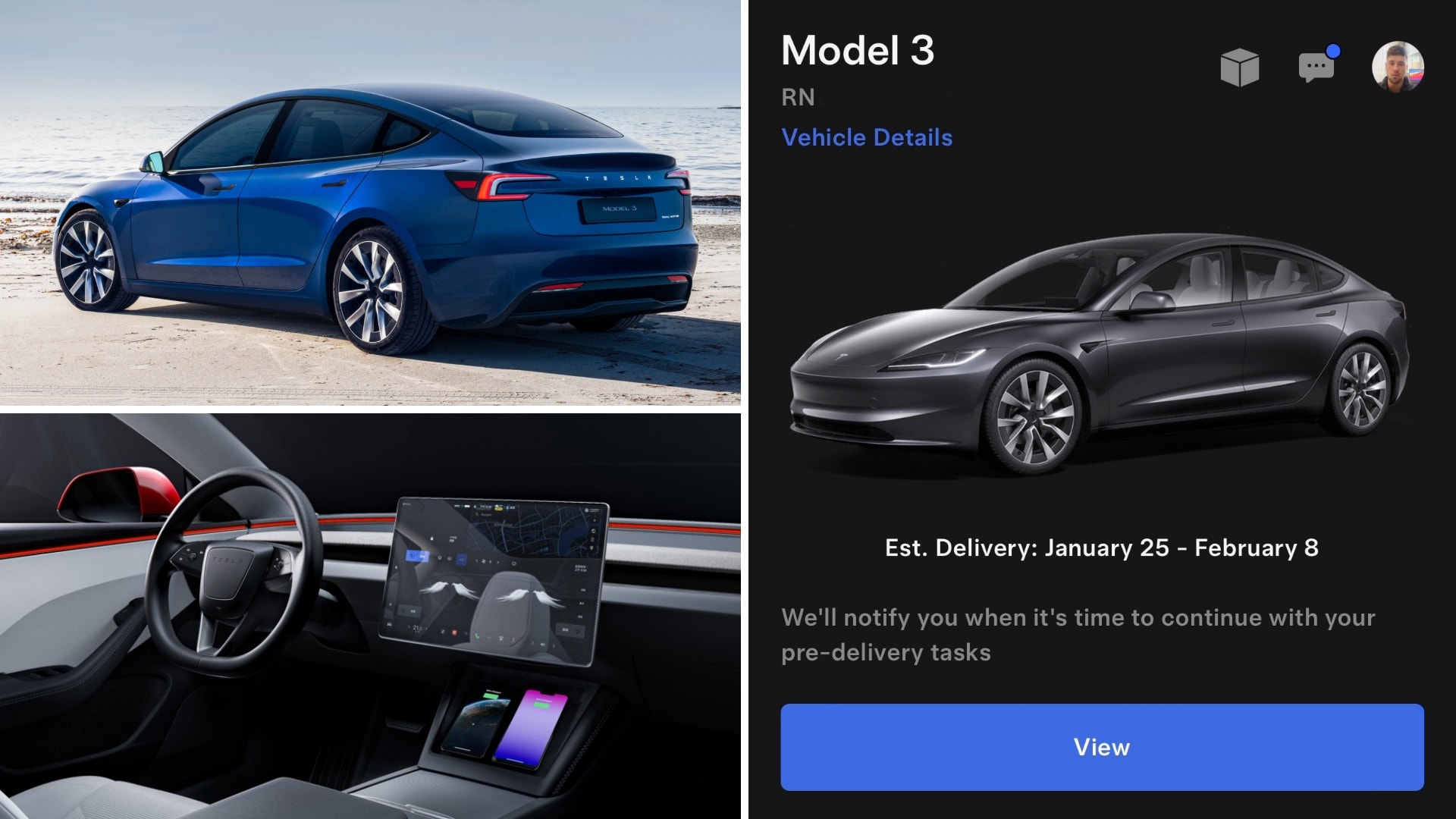 Tesla Debuts Model 3 Highland Deliveries in the US, Here's When