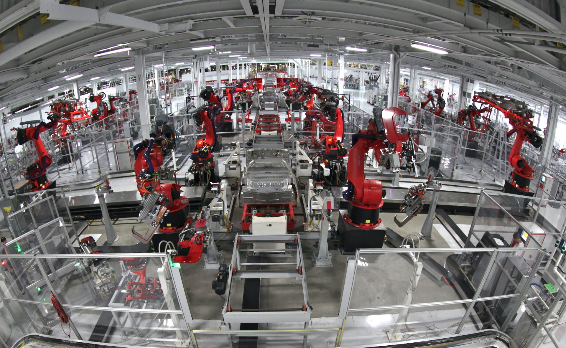 Tesla Demolishes Model 3 Production Line at Fremont To Make Way