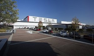 Tesla Factory Was Recently on Fire. Literally