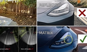 Tesla Finally Turns On Support for Matrix-LED Adaptive Headlights in the US and Canada
