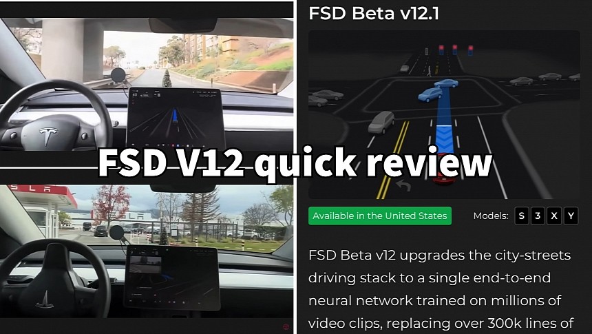 Tesla FSD Beta tester shares his honest opinion about V12.1