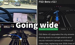 Tesla FSD V12.1 Rolls Out to Over 15,000 Testers, It's Still Very Much Beta Software