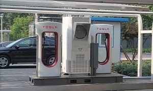 Tesla Getting Their First Supercharger Operational in Beijing