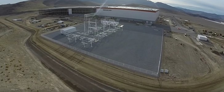 Tesla Gigafactory in Sparks, Nevada in October 2015