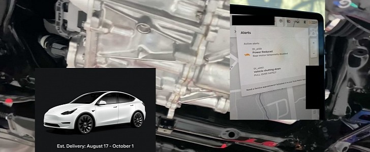 Tesla Halts Deliveries of German Model Y Performance Due to Rear Motor Defect