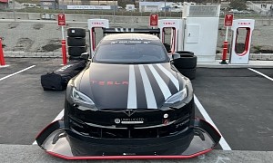 Tesla Has Installed Superchargers at Laguna Seca for EV Racing Enthusiasts