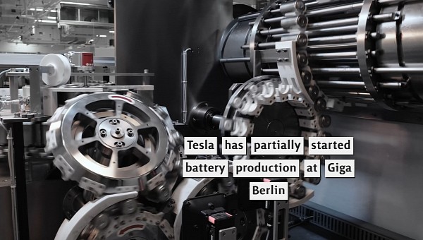 Tesla has partially started battery production at Giga Berlin