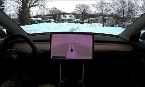 Tesla Improves FSD Beta Snow Driving in Latest Update From Horrible to Acceptable