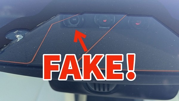 Tesla installed a fake front camera in HW4 vehicles