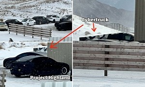 Tesla Testing 'Project Highland' Model 3 in New Zealand Alongside Cybertruck