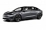 Tesla's Midnight Silver Metallic Exterior Paint Color Now Standard on Model 3 and Model Y