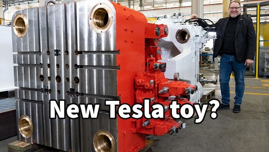 Tesla might use IDRA's die-casting machines to produce electric motor rotors