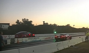 Tesla Model 3 and Y Drag Chevy Corvettes and Ford Mustangs. Someone Gets Smoked, or Not?