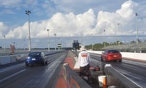 Tesla Model 3 Drag Races BMW M5 in Close Battle From Hell