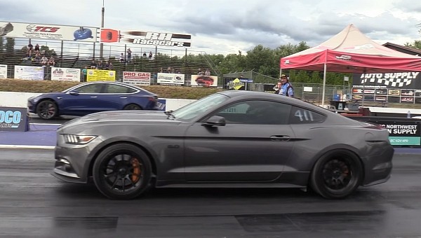 Tesla Model 3 Drags Ford Mustang GT, Good Luck Rooting for the Loud V8 ...