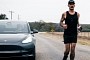 Tesla Model 3 Goes Up Against Ultra-Marathon Runner, Runner Wins