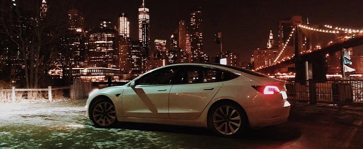 Tesla Model 3 in NYC