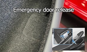 Tesla Model 3 Highland Has Easily Accessible Emergency Releases Even for the Rear Doors
