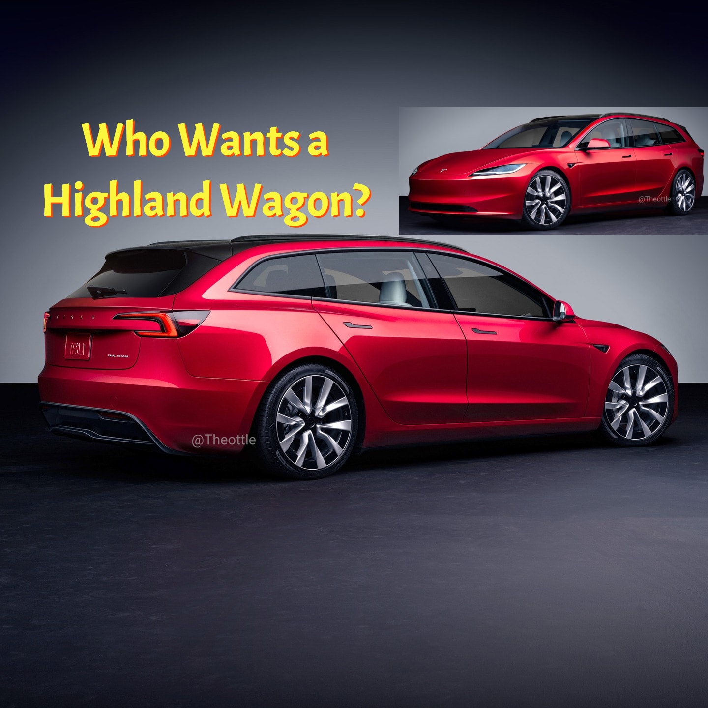 Tesla Model 3 Highland Looks Like a Virtual Charm, Feels Ready for a Wagon  Adventure - autoevolution