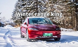 Tesla Model 3 Highland Destroys the Competition in a Winter Range Test at -4 Fahrenheit