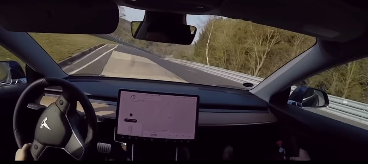 See The 2024 Tesla Model 3 Tackle The Nurburgring With Sketchy Brakes, No  Grip