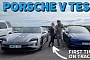 Tesla Model 3 Performance Track Battles Porsche Taycan 4S, They’re Very Different Animals