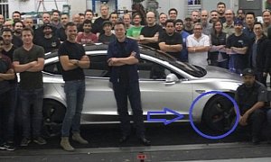 Tesla Model 3 Performance Version Featured in Model 3 Easter Egg?