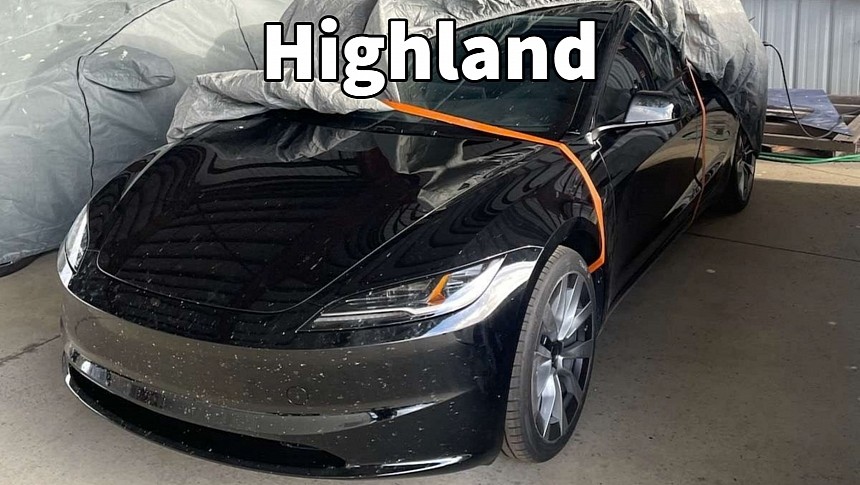 Tesla Model 3 "Project Highland" hides many secrets
