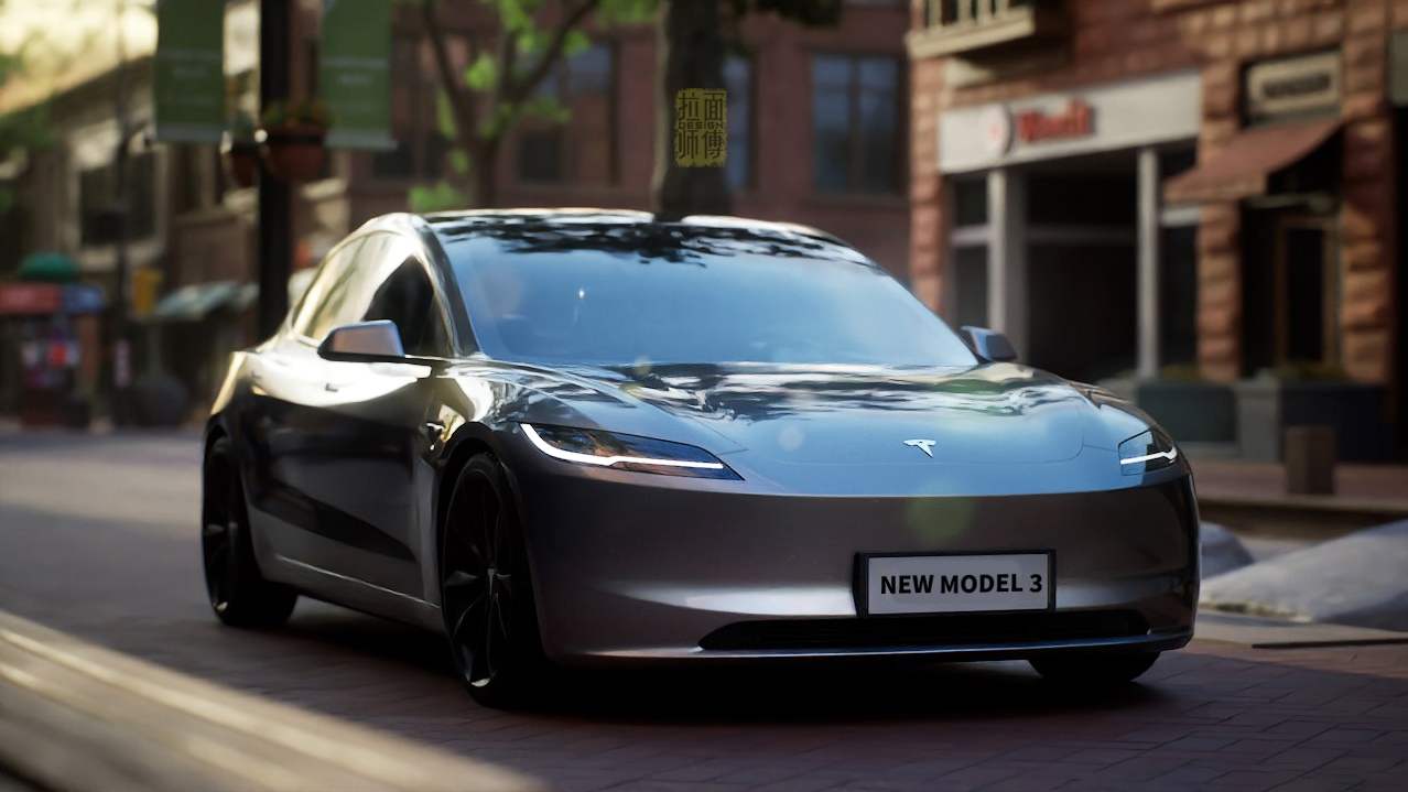 2024 Tesla Model 3 Highland 3D model