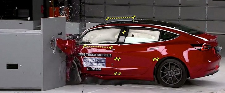 Tesla Model 3 IIHS Crash Tests