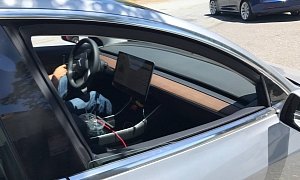 Tesla Model 3's Interior Gets Snapped Better Than Ever Before