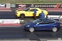 Tesla Model 3 Thinks It Can Beat Dodge Challenger Hellcat, Oh Boy Is It Wrong