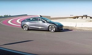 Tesla Model 3 Track Test Puts It Beyond Doubt: the Cheap Tesla Can Corner