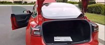 Tesla Model 3 Walkaround Clip Shows Huge Storage Space Both Front and Rear