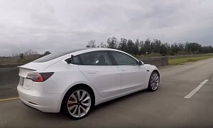 Tesla Model 3 With Boost Upgrade Races Model 3 Performance