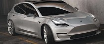 Tesla Model Q Looks Like a More Practical Model 3 That Doesn't Exist but Really Should