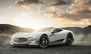 Tesla Model R Is a Rendering of the Electric Hypercar That Won't Happen