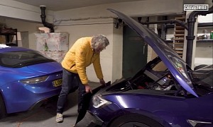 Tesla Model S 12-Volt Battery Goes Flat, and James May Isn't Happy About It