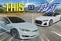 Tesla Model S Apex Drag Races 700 HP Audi RS 6 Wagon, Both Have Cheetah Mode