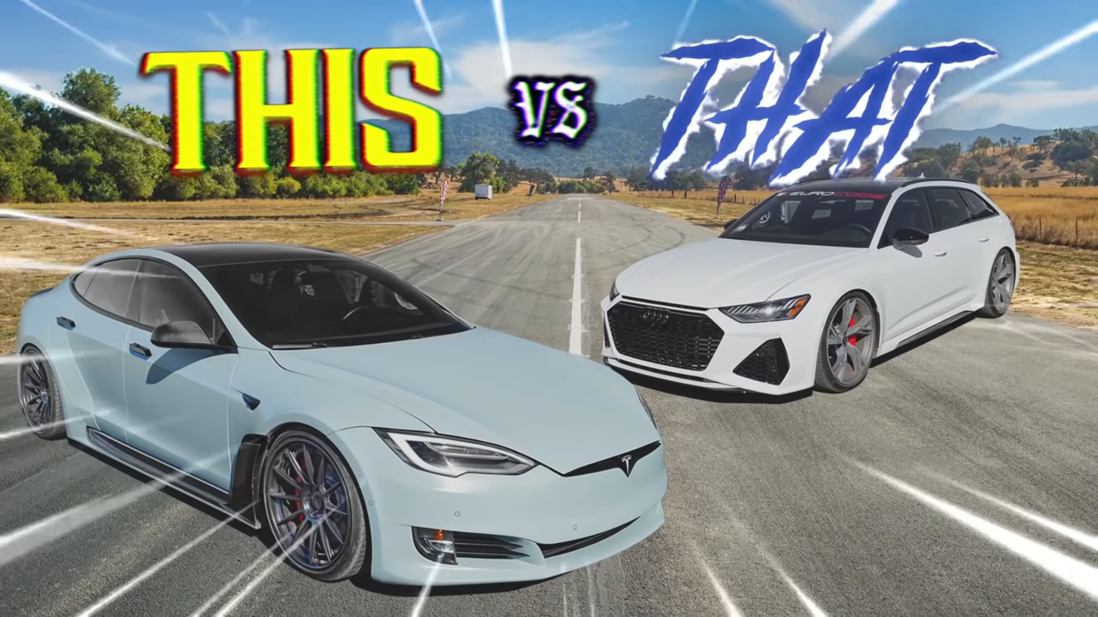 risico opzettelijk nieuwigheid Tesla Model S Apex Drag Races 700 HP Audi RS 6 Wagon, Both Have Cheetah  Mode - autoevolution