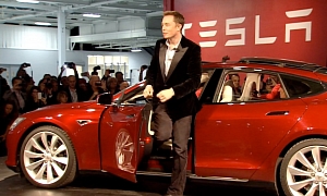 Tesla Model S Beta Unveiled