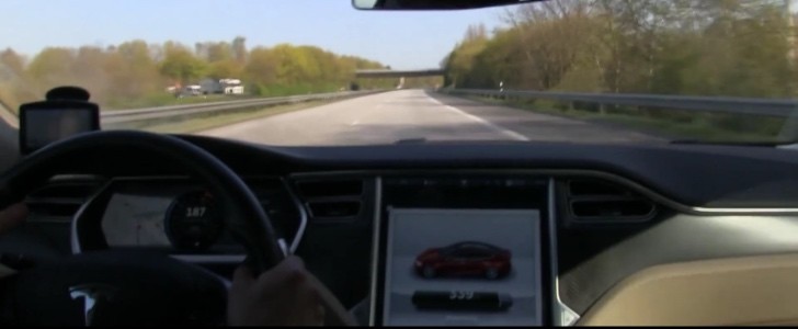 Tesla Model S Autobahn
