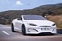 Tesla Model S Convertible Rendered, Could Make Up For the Tesla Roadster Flop