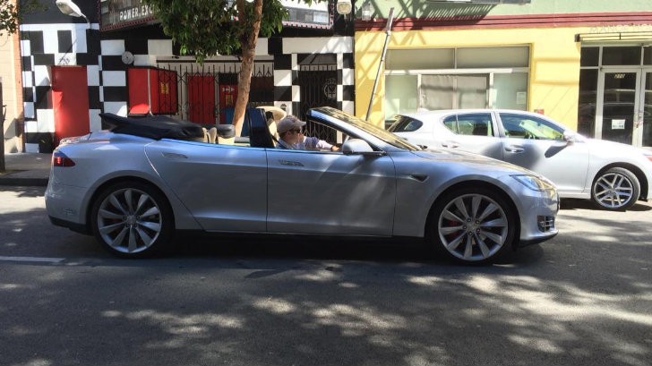 Tesla Model S Convertible 