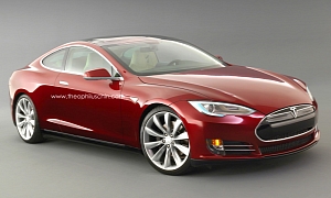 Tesla Model S Coupe Rendering