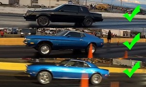 Tesla Model S Drag Races American Muscle A-Team with Frightening Success